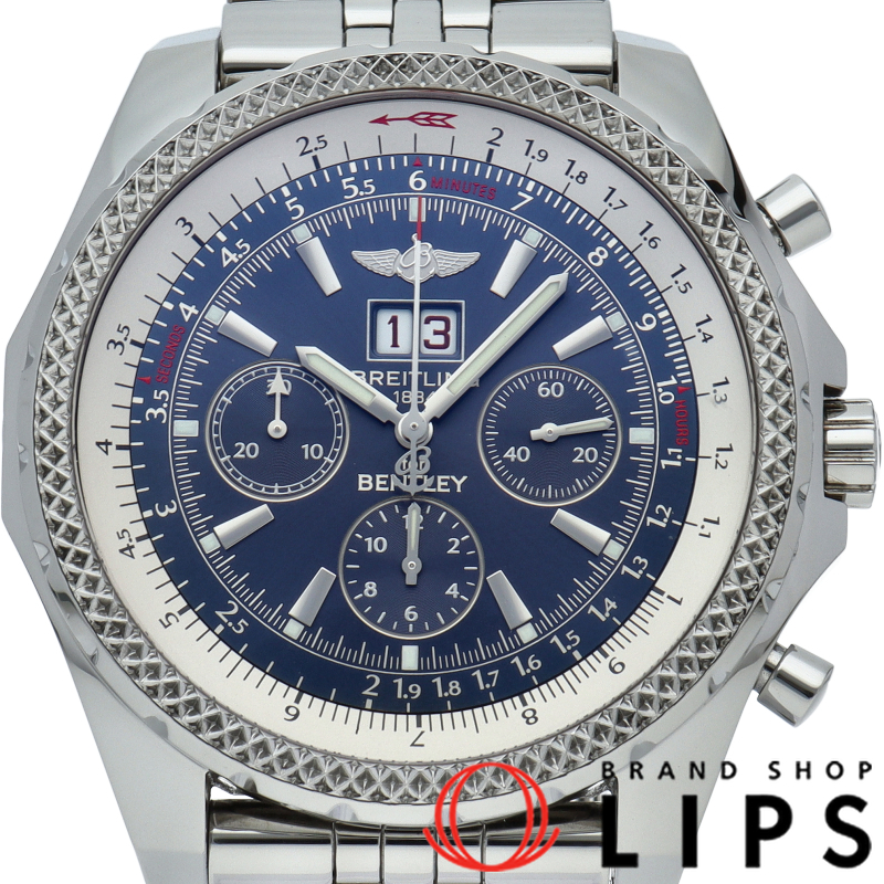 ベントレー6.75 クロノグラフ ブルー