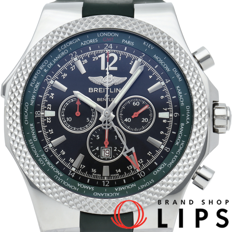 ベントレーGMT クロノグラフ グリーン 世界限定1000本