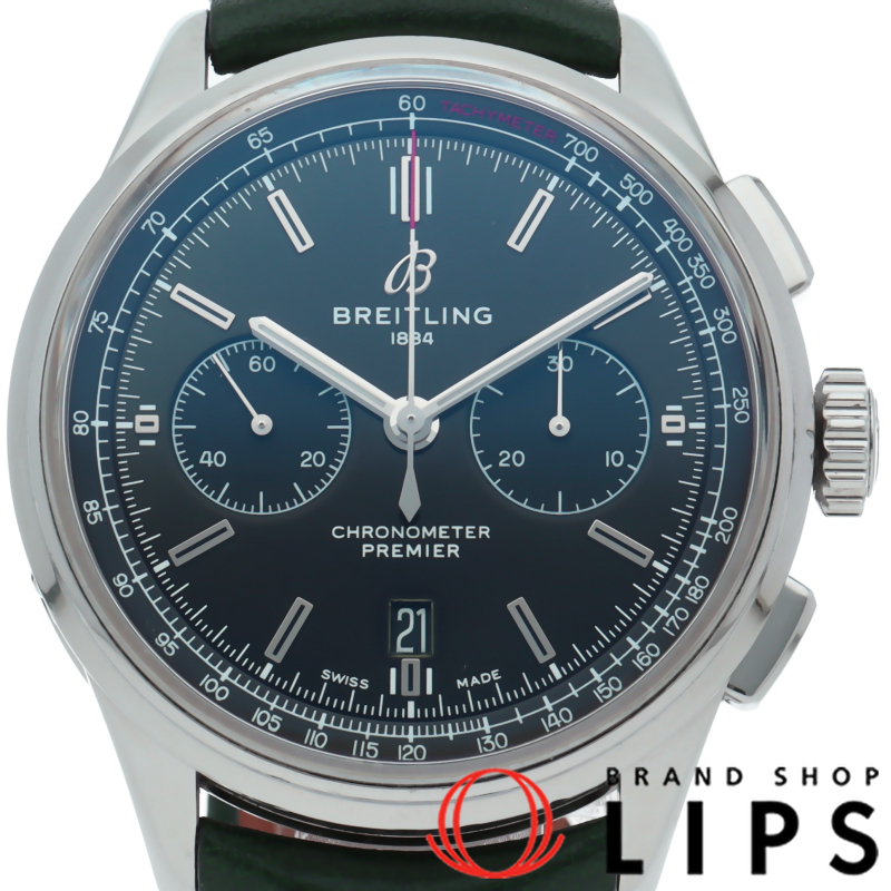 プレミエ B01 クロノグラフ 42 ベントレーブリティッシュ レーシング グリーン