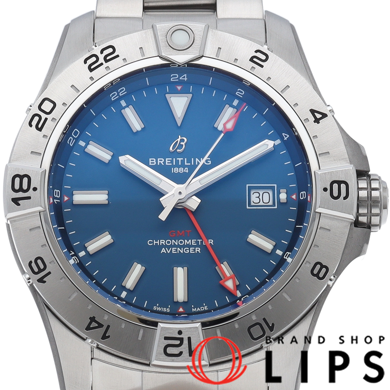 アベンジャー オートマチック GMT 44 ブルー