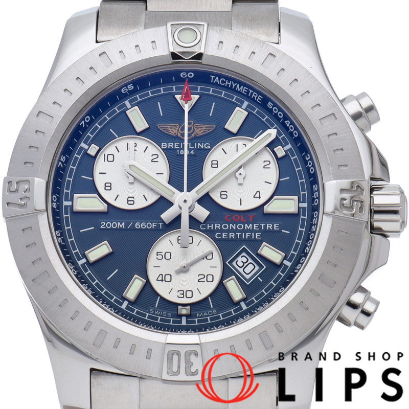 コルト クロノグラフ オートマチック ブルー