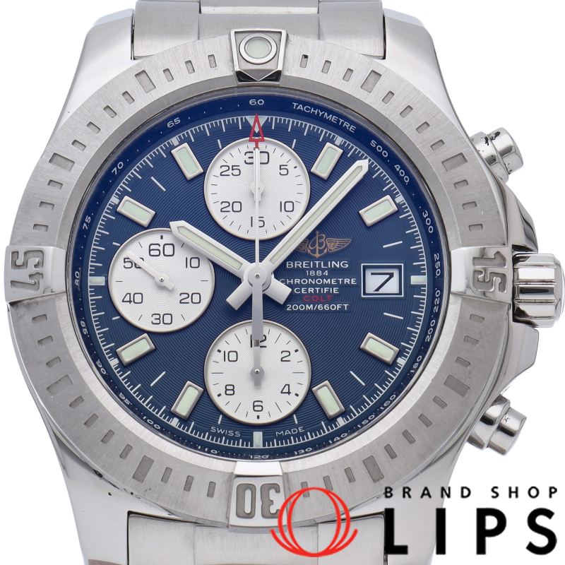 コルト クロノグラフ オートマチック ブルー