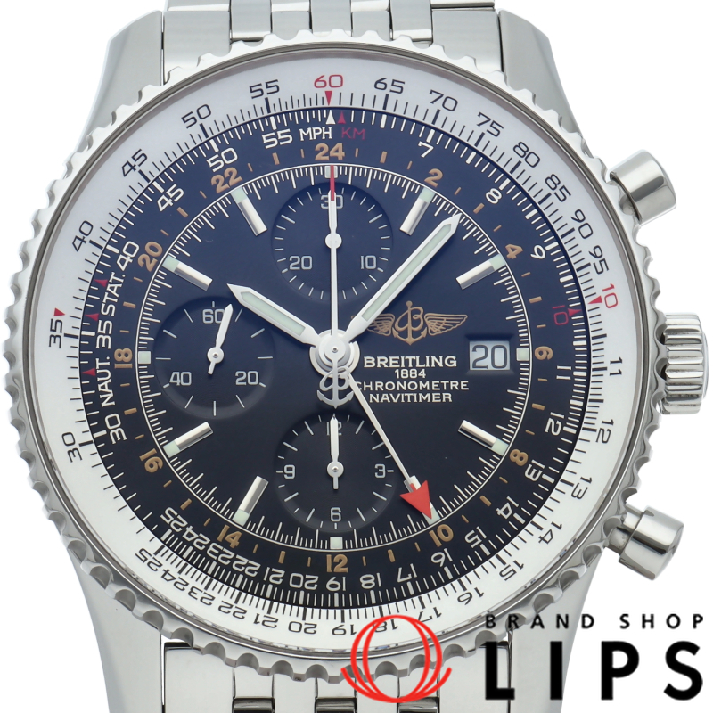 ナビタイマーワールド クロノグラフ GMT 46