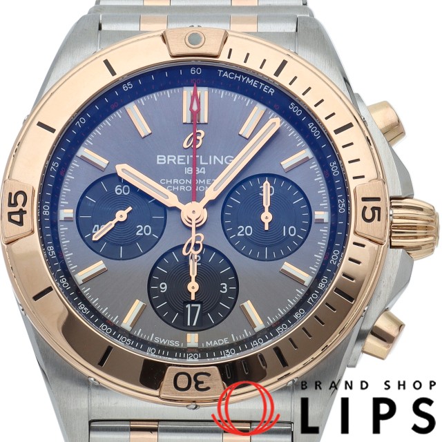 クロノマット B01 42 クロノグラフ コンビ