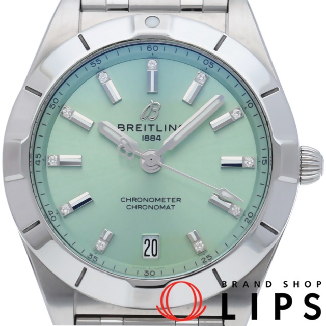 クロノマット 32 11Pダイヤ グリーン