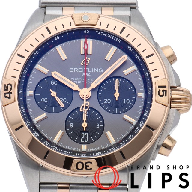 クロノマット B01 42 クロノグラフ コンビ