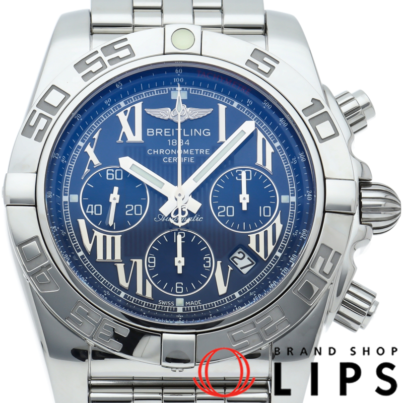 クロノマット 44 ウォッチ ブルー