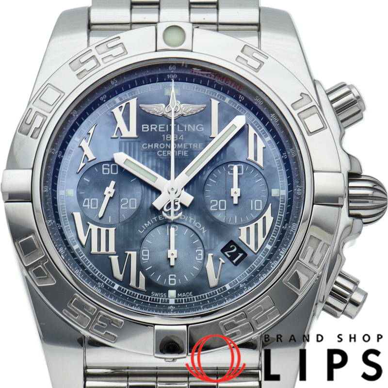 クロノマット44 ウォッチ ブルーシェル 日本限定400本