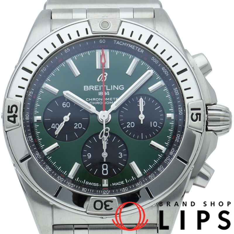 クロノマット B01 42 クロノグラフ ベントレーエディション グリーン