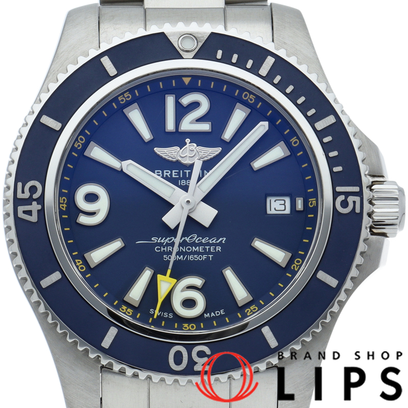 スーパーオーシャン オートマチック 42 ブルー 日本限定300本