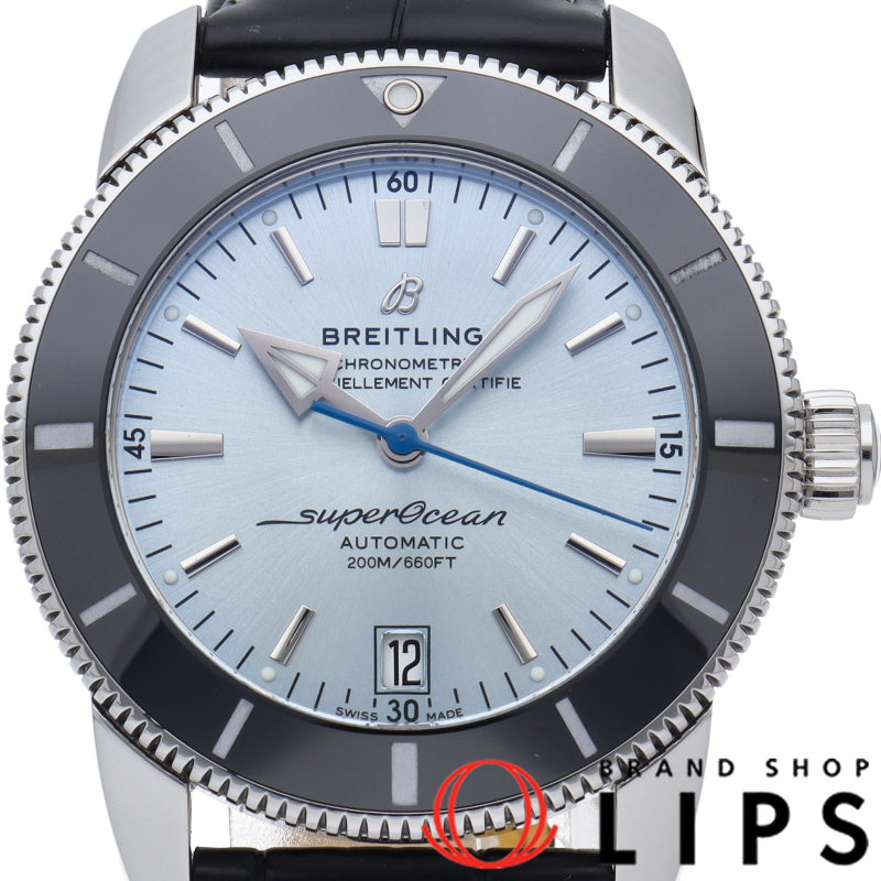 スーパーオーシャン ヘリテージ B20 オートマチック 42 アイスブルー ジャパン リミテッド