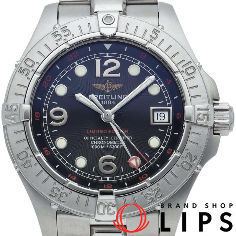 スーパーオーシャン GMT スティールフィッシュ 日本限定200本