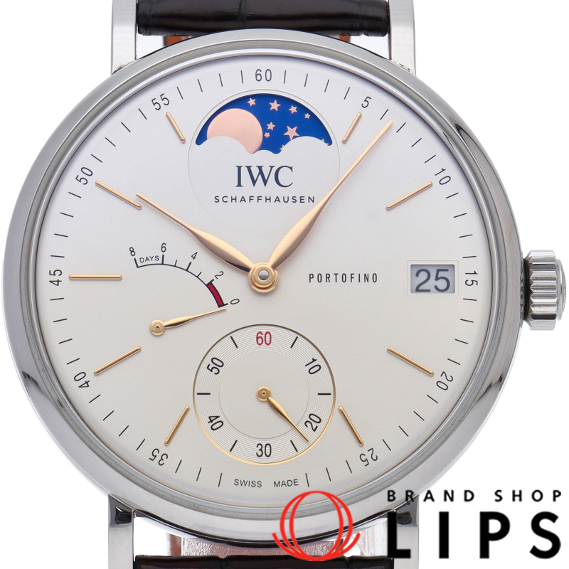 ポートフィノ ハンドワインド ムーンフェイズ 45