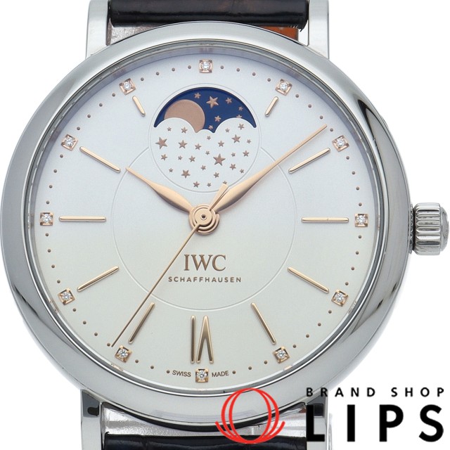 ポートフィノ ミッドサイズ オートマティック ムーンフェイズ 12Pダイヤ