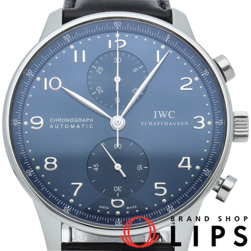 ポルトギーゼ クロノグラフ Dバックル ブルー