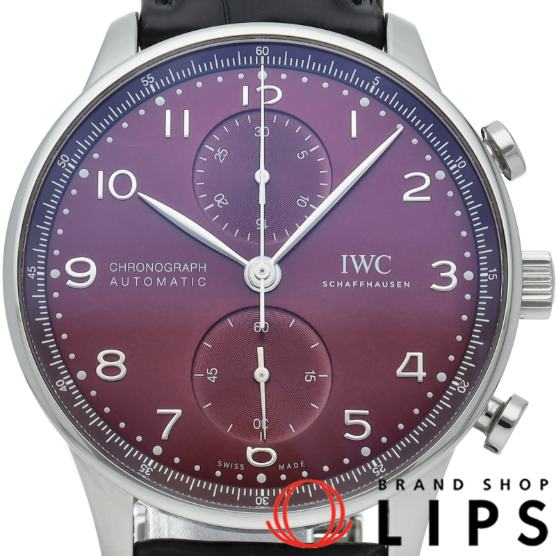 ポルトギーゼ クロノグラフ バーガンディ