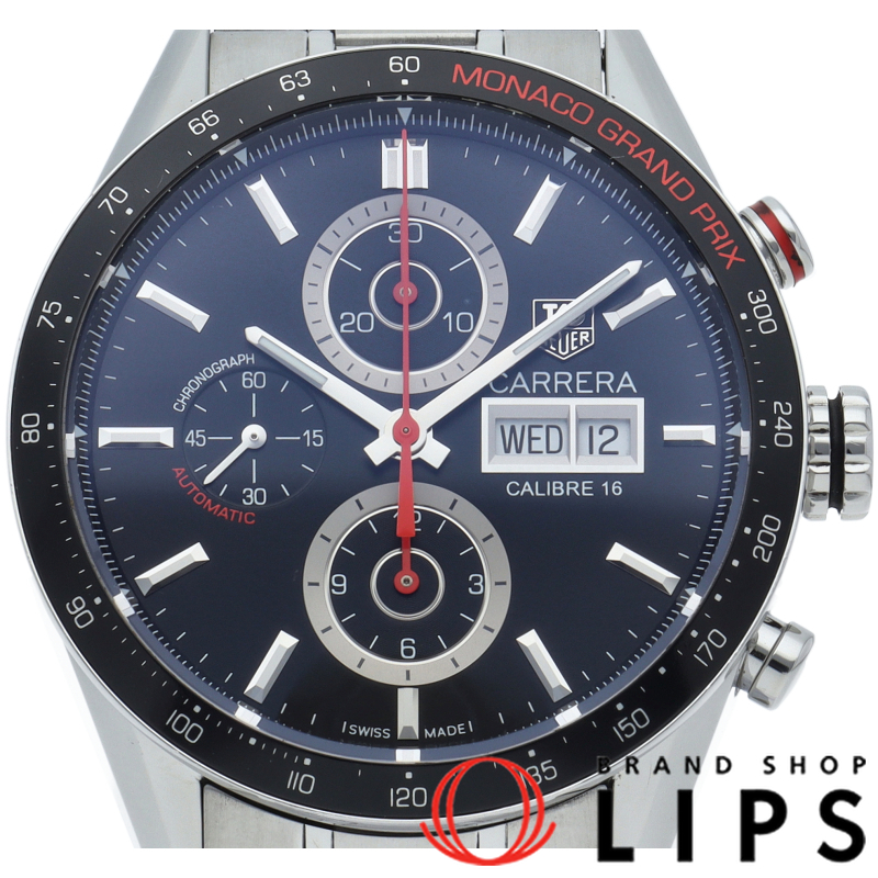 カレラ タキメーター クロノグラフ デイデイト モナコ グランプリ 世界限定3000本