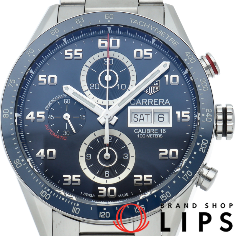 カレラ クロノグラフ キャリバー16 ブルー

