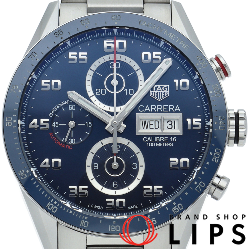 カレラ クロノグラフ キャリバー16 ブルー