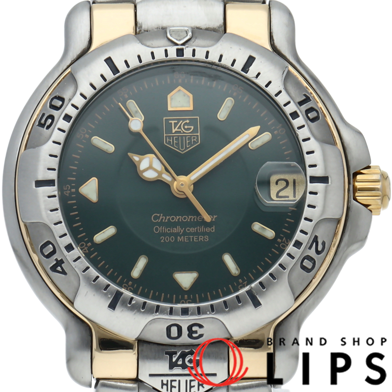 6000シリーズ メンズ時計 オートマチック グリーン