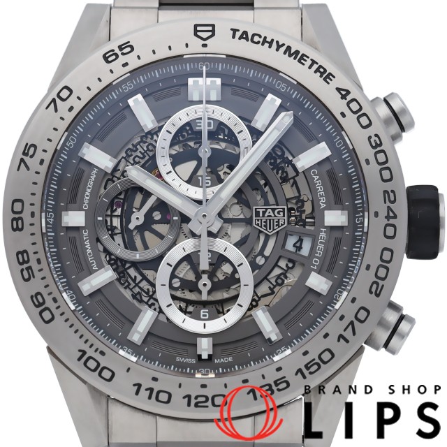 カレラ キャリバー ホイヤー 01 クロノグラフ グレーファントム