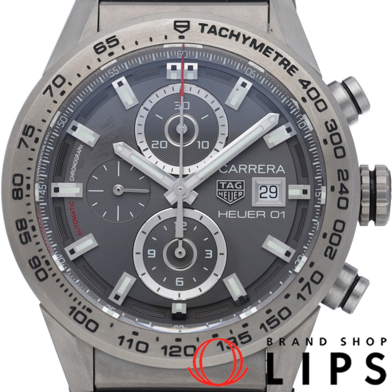 カレラ キャリバー ホイヤー 01 クロノグラフ グレーファントム