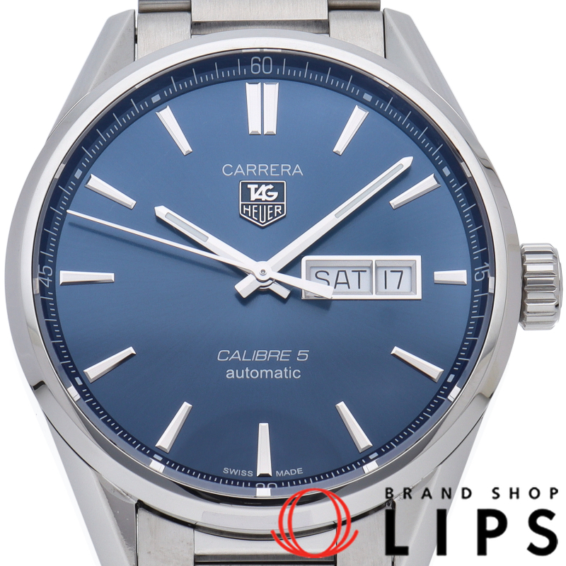 カレラ キャリバー 5 デイデイト ブルー