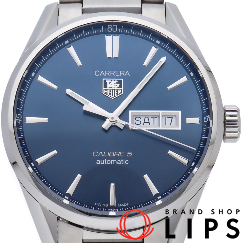 カレラ キャリバー 5 デイデイト ブルー