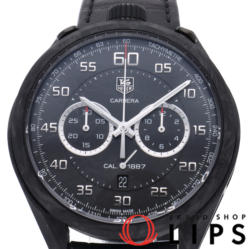 カレラ 1887 クロノグラフ カーボン マトリックス コンポジット ウォッチ