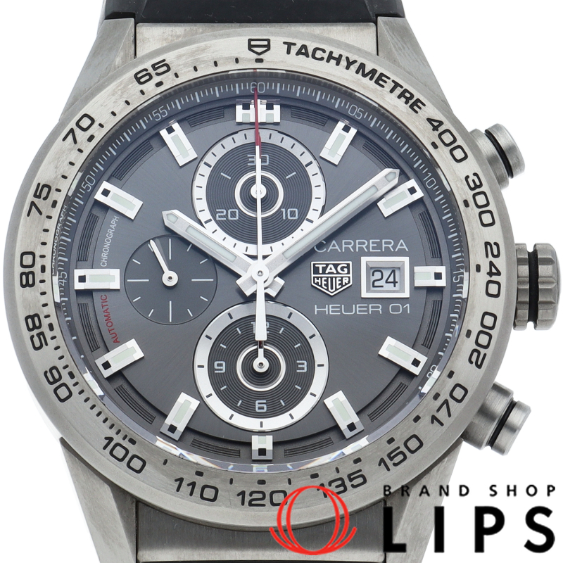 カレラ キャリバー ホイヤー 01 クロノグラフ グレーファントム