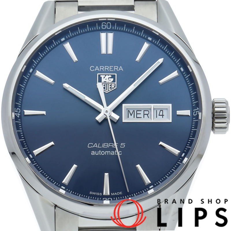 カレラ キャリバー 5 デイデイト ブルー