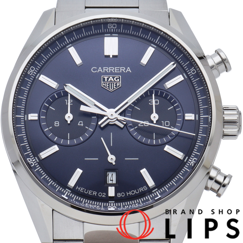 カレラ キャリバー ホイヤー 02 クロノグラフ ブルー