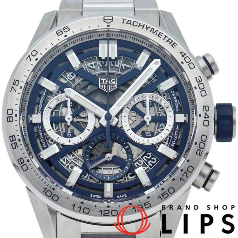 カレラ キャリバー ホイヤー 02 クロノグラフ ブルー エディション 日本限定400本