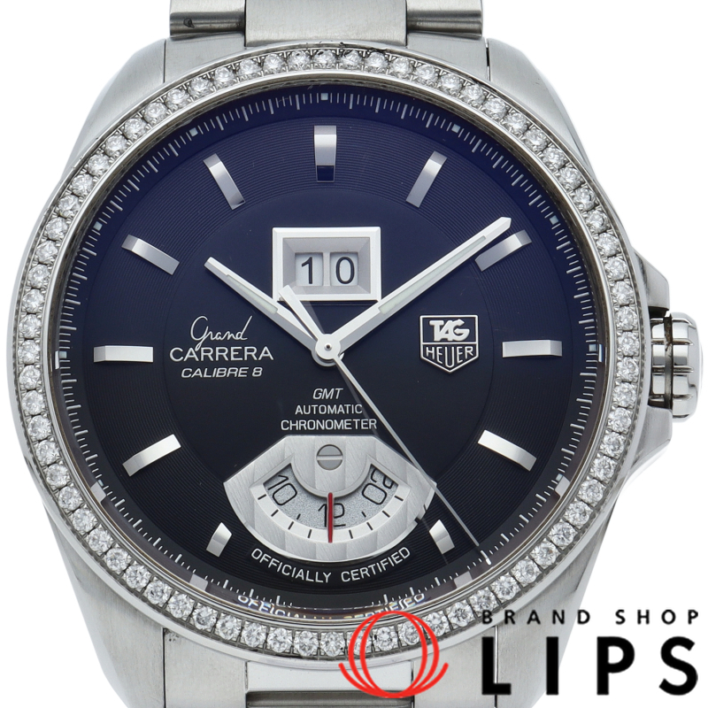 グランド カレラ GMT キャリバー 8 ダイヤベゼル