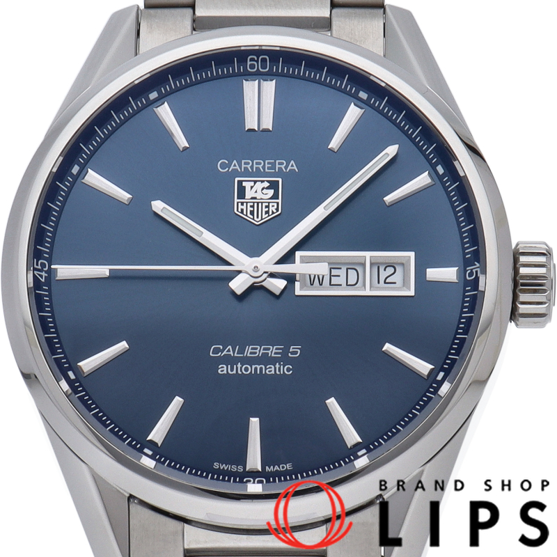 カレラ キャリバー 5 デイデイト ブルー