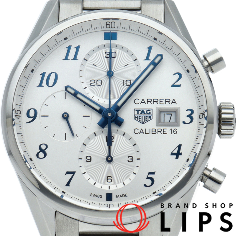 カレラ キャリバー16 クロノグラフ ブルー スペシャルエディション OH済