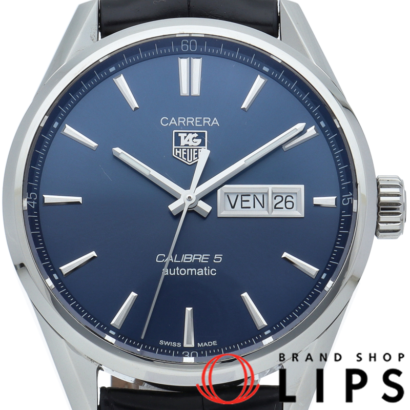 カレラ キャリバー 5 デイデイト ブルー