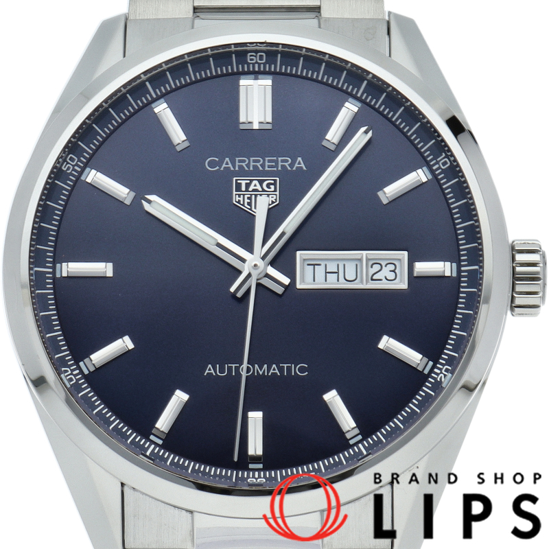 カレラ キャリバー5 デイデイト ブルー