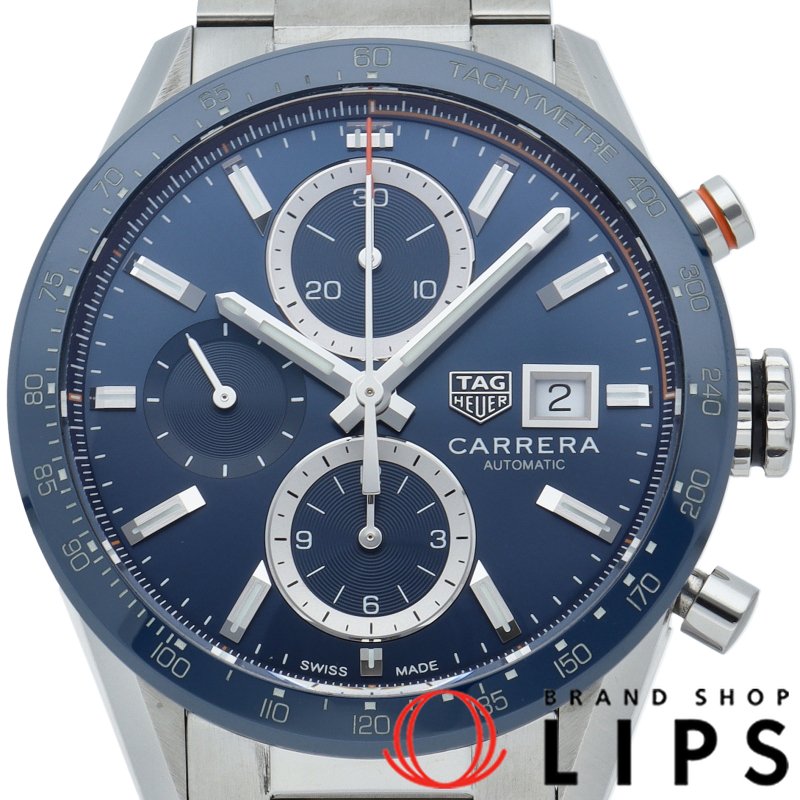 カレラ キャリバー 16 クロノグラフ ブルー