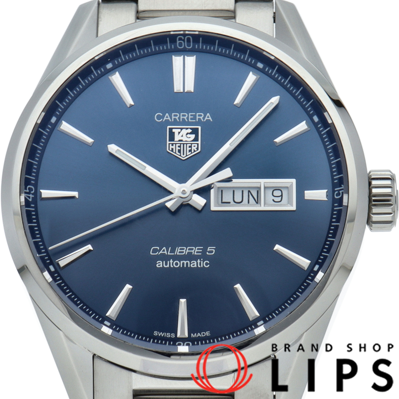 カレラ キャリバー5 デイデイト ブルー
