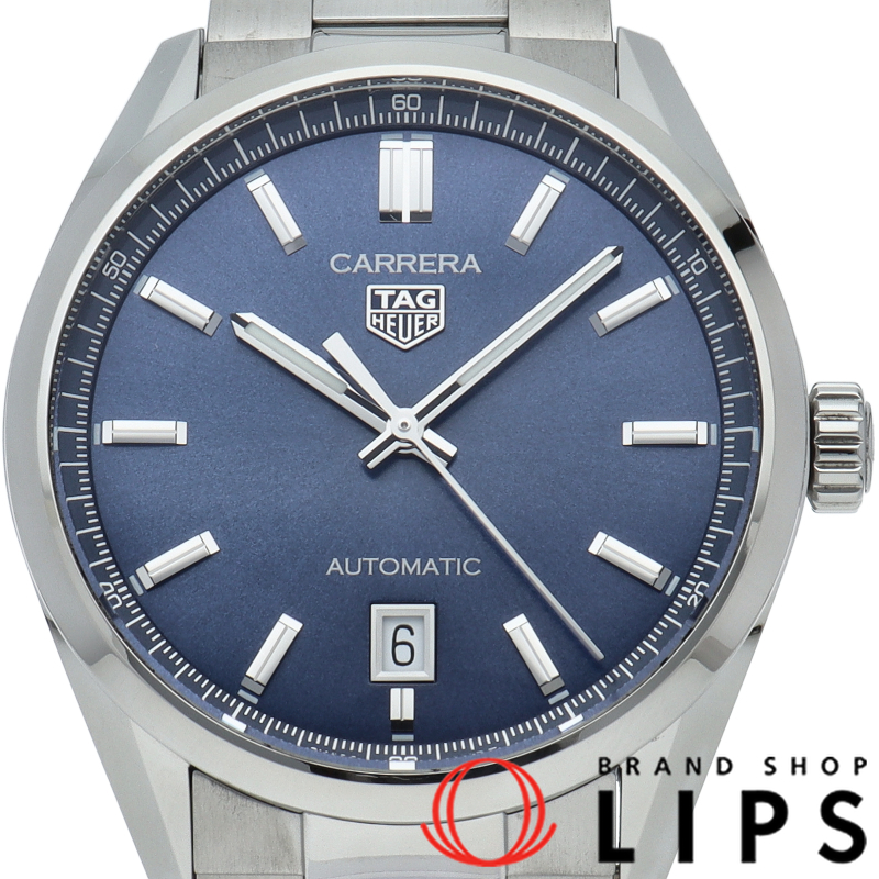 カレラ キャリバー5 デイト ブルー