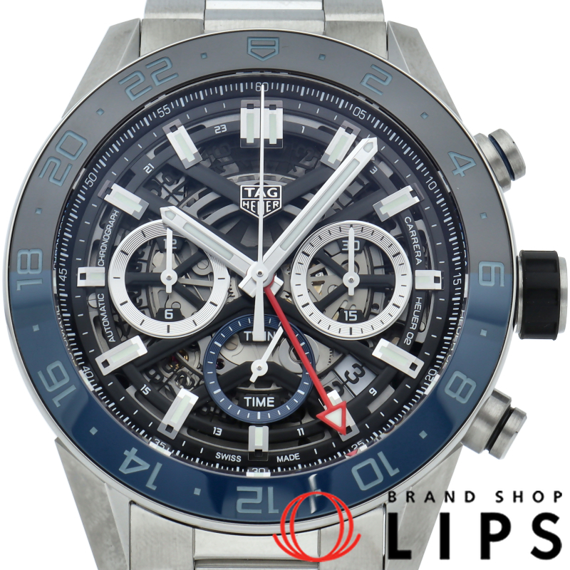 カレラ キャリバーホイヤー2 クロノグラフ GMT