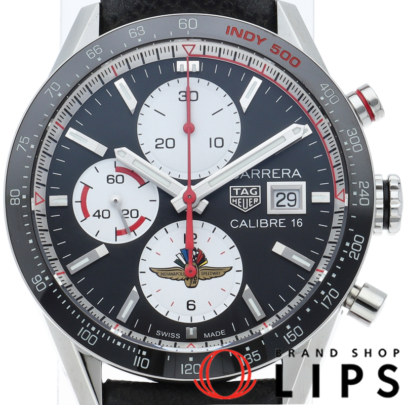 カレラ キャリバー16 クロノグラフ インディ500 リミテッドエディション