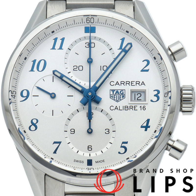 カレラ キャリバー16 クロノグラフ ブルー スペシャルエディション