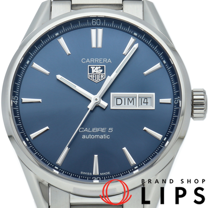 カレラ キャリバー5 デイデイト ブルー