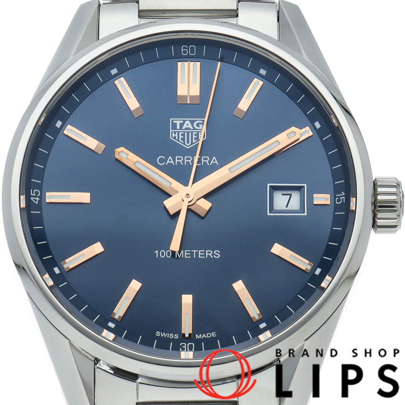 カレラ クォーツ 39mm ブルー