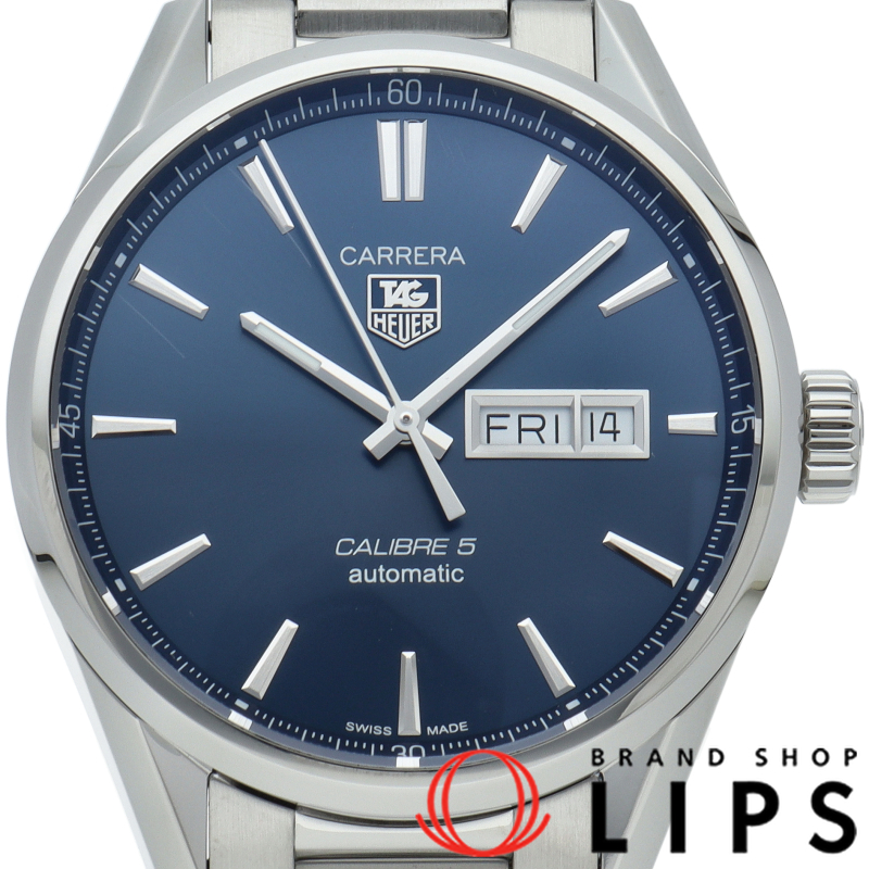 カレラ キャリバー5 デイデイト ブルー