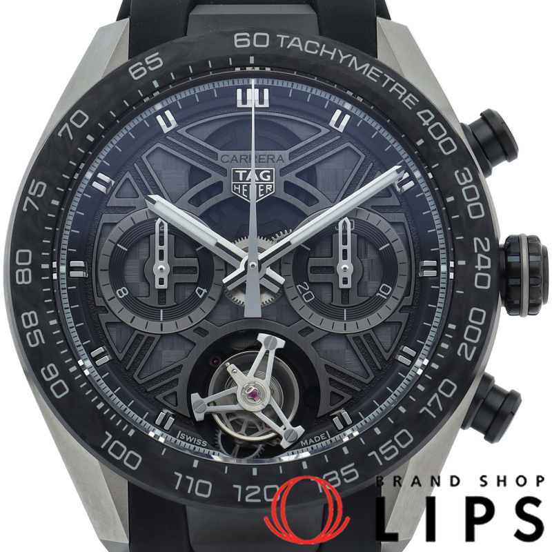 カレラ トゥールビヨン クロノグラフ エクストリームスポーツ 44mm