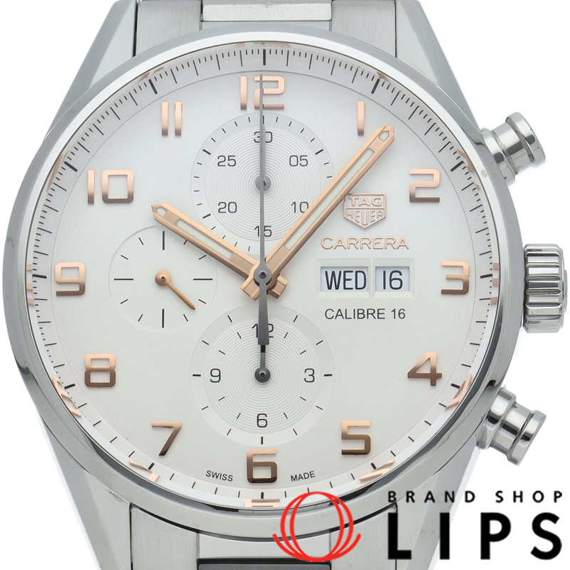 カレラ キャリバー16 クロノグラフ デイデイト OH済