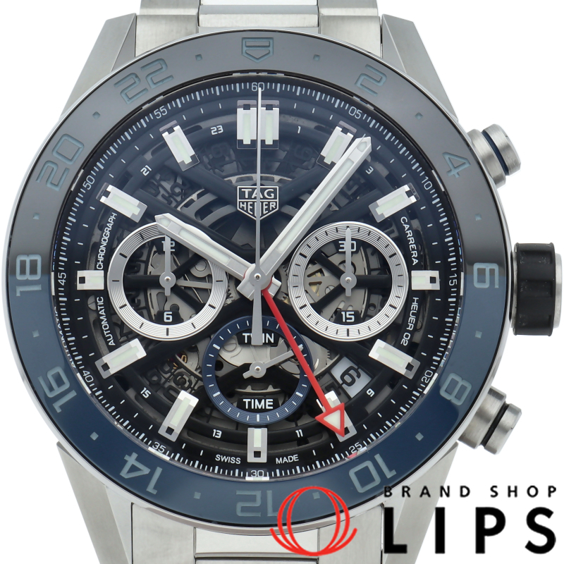 カレラ キャリバーホイヤー02 クロノグラフ GMT